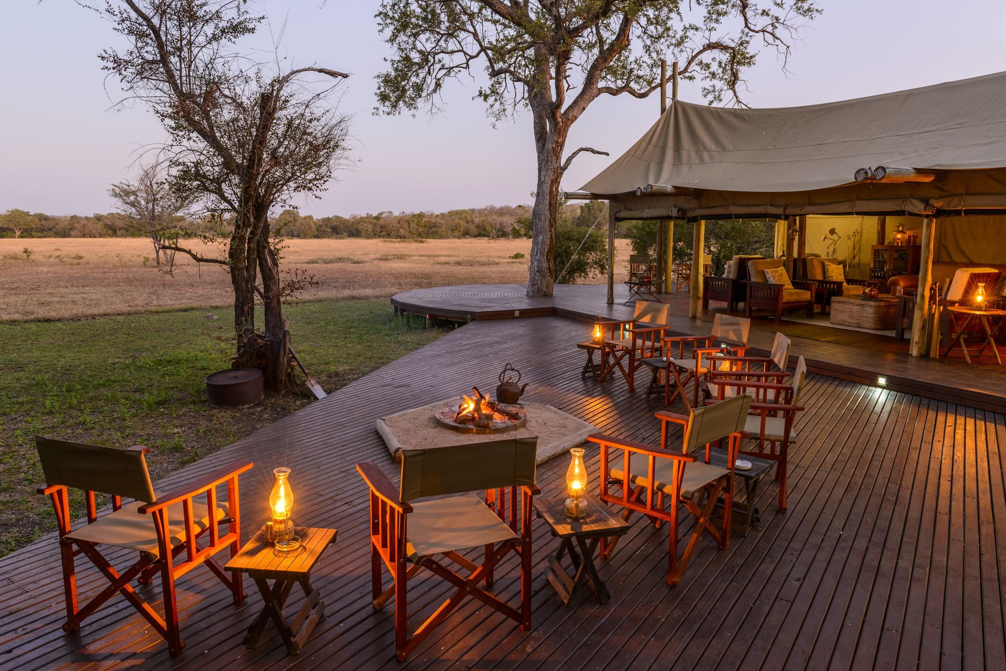 Отель Rhino Walking Safaris Скукуза Экстерьер фото
